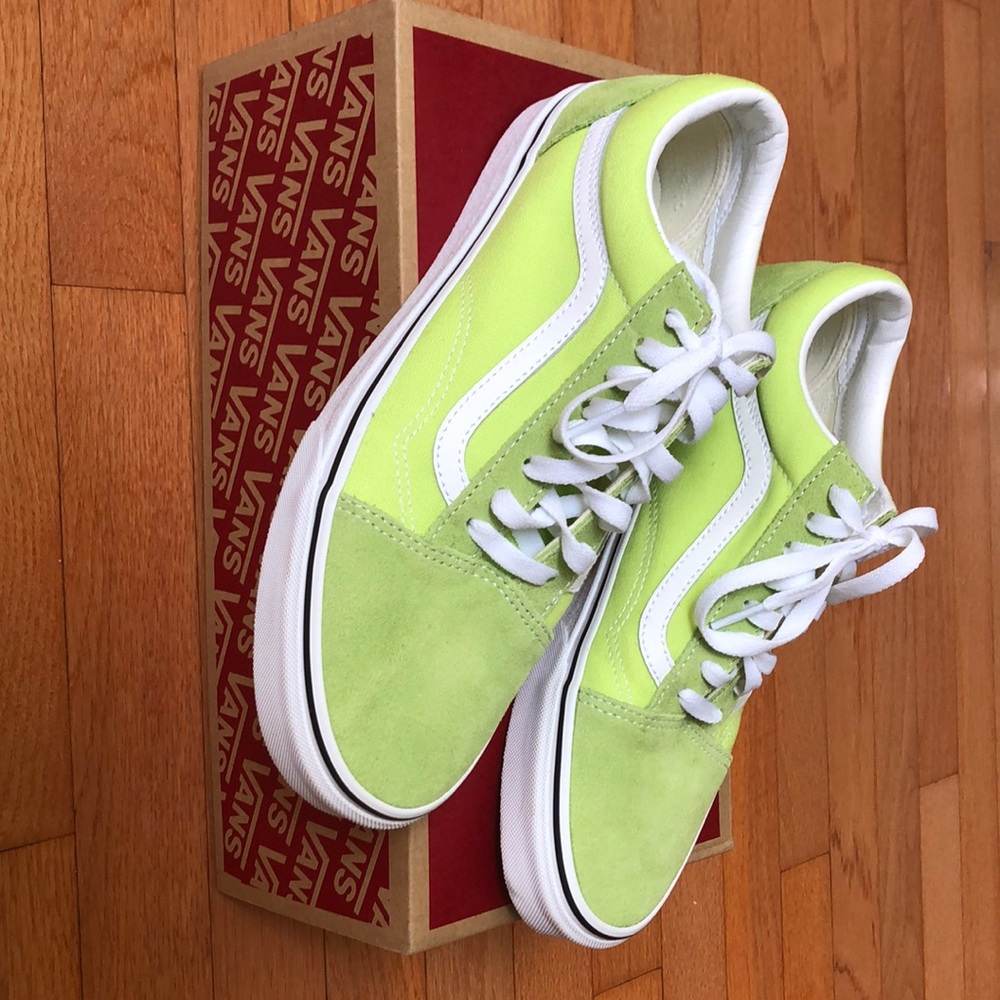 Vans Old Skool (Lime Green) - Picture 2 of 4